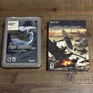 Microsoft Flight Simulator 2004 PC Game - Wings of prey WWII Air Combat 2010
